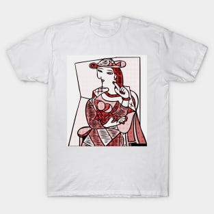 portrait cubism T-Shirt